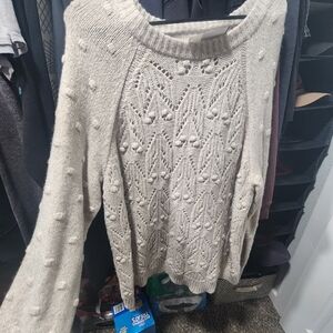 Elegant Beige Sweater for Women
